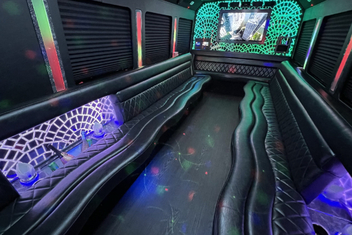 Indio Limo Bus Interior
