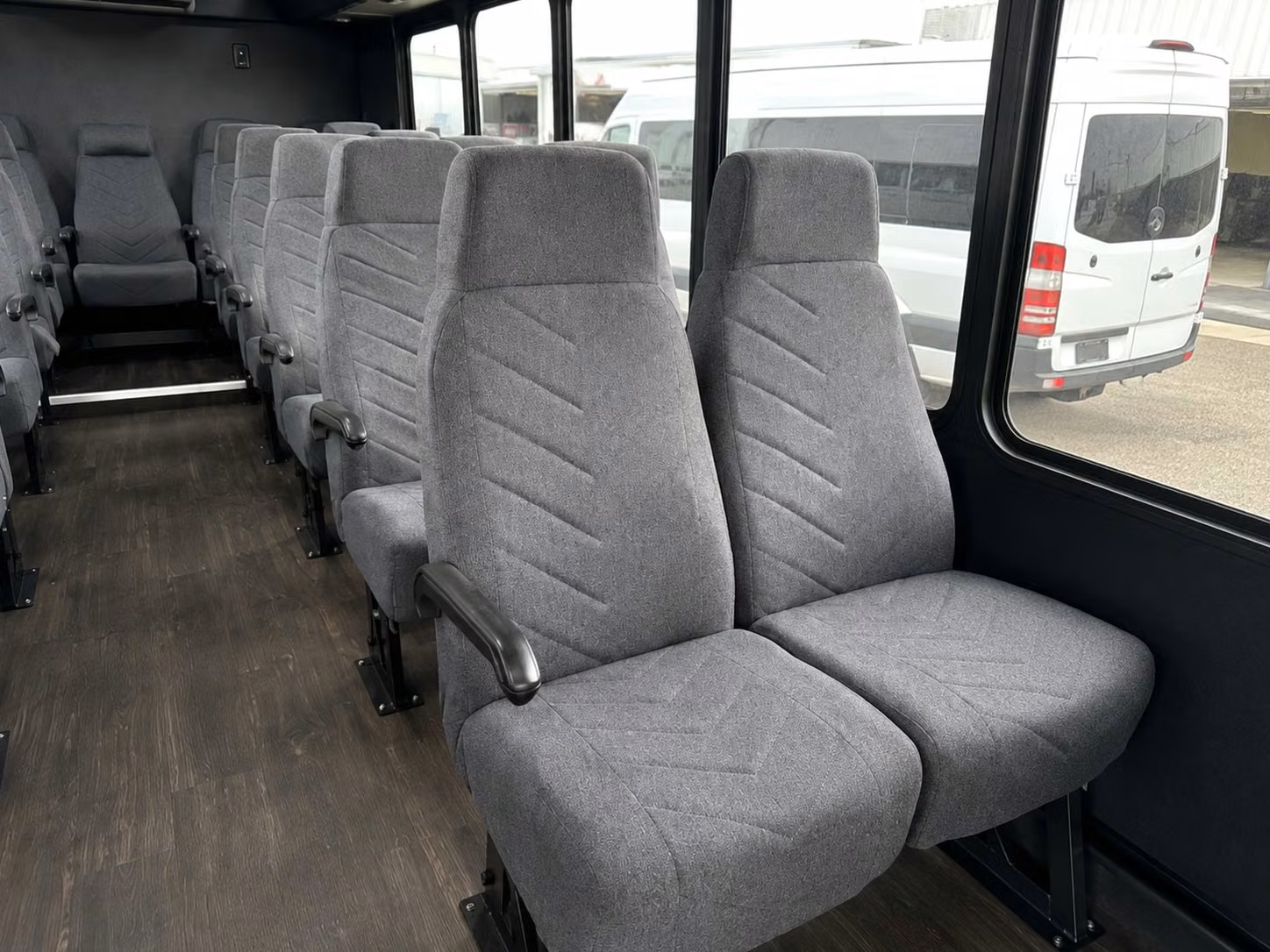 20 passenger minibus inside