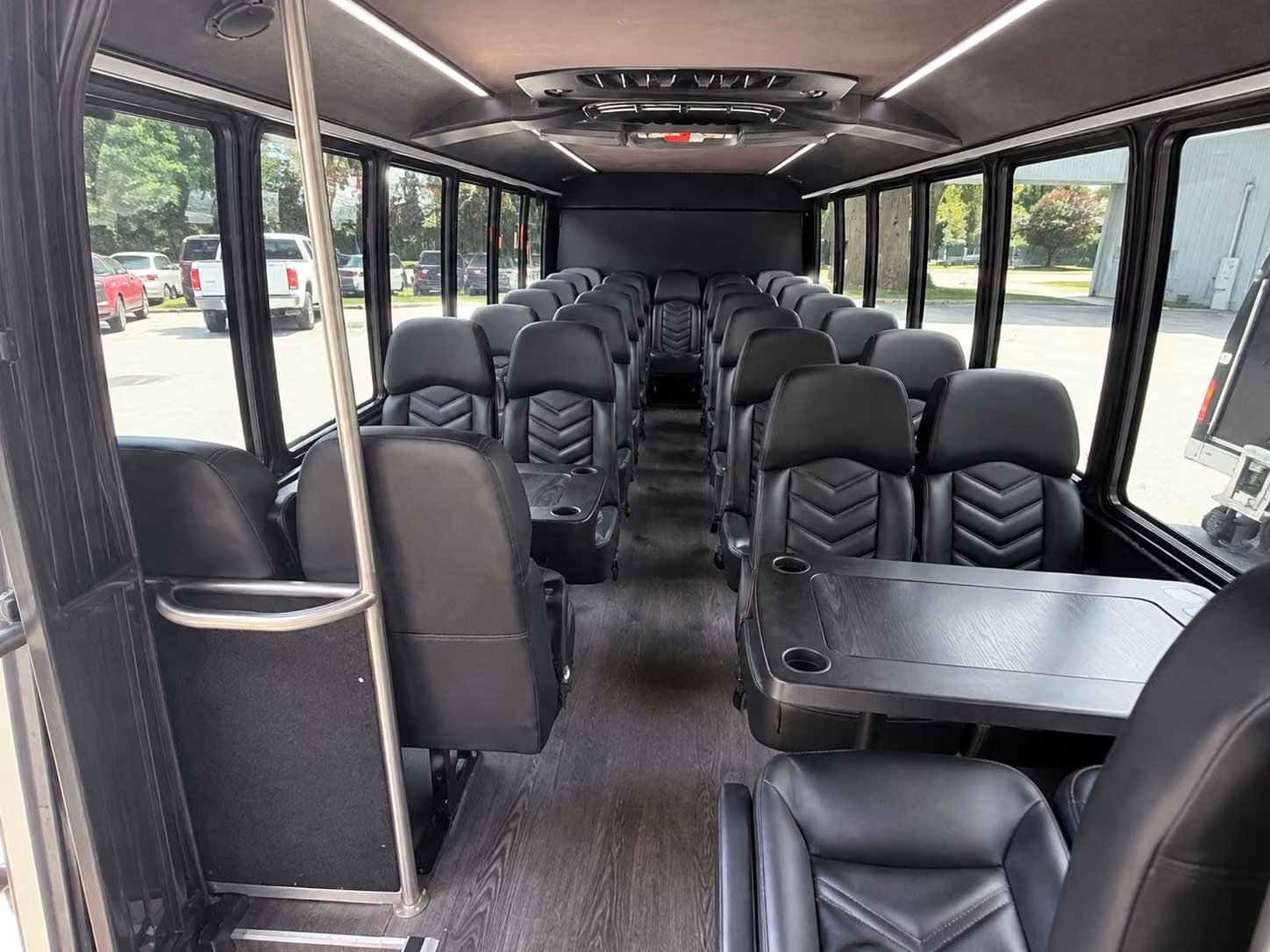 20 passenger minibus interior