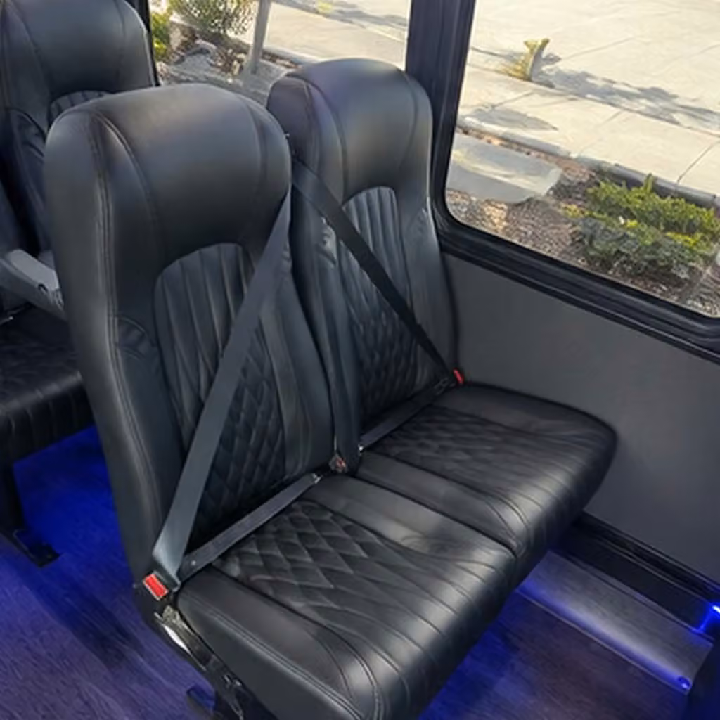 35 passenger minibus interior