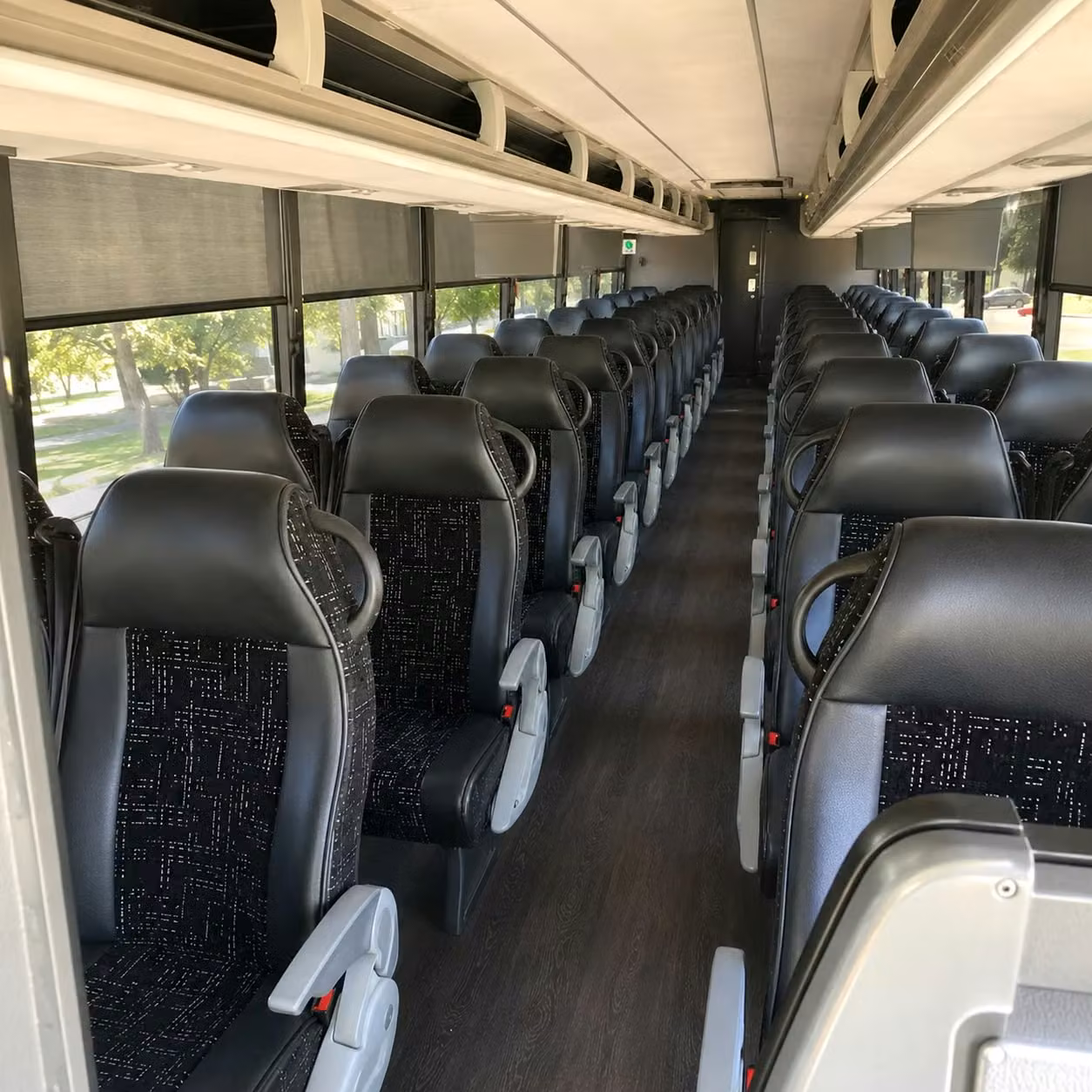 indio charter bus interior