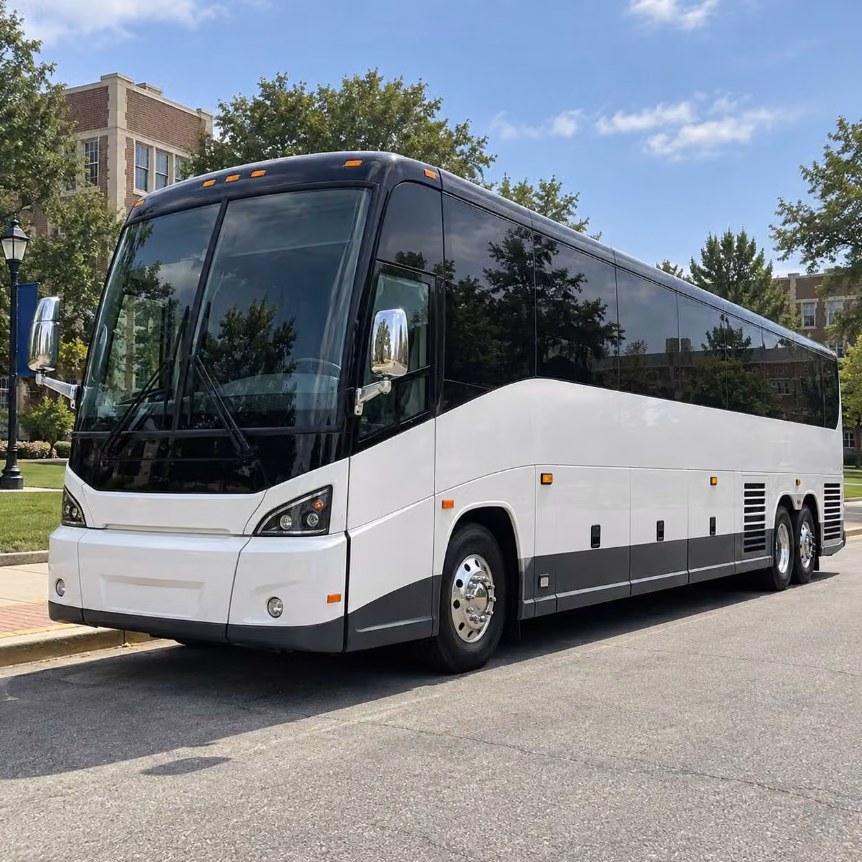 indio charter bus rental fleet