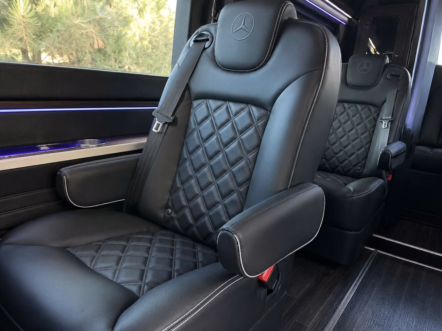 indio sprinter van rental with driver
