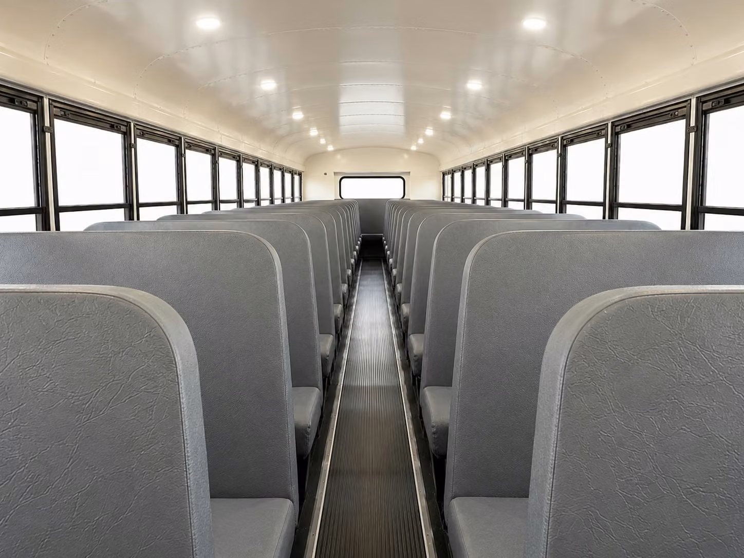 school bus interior
