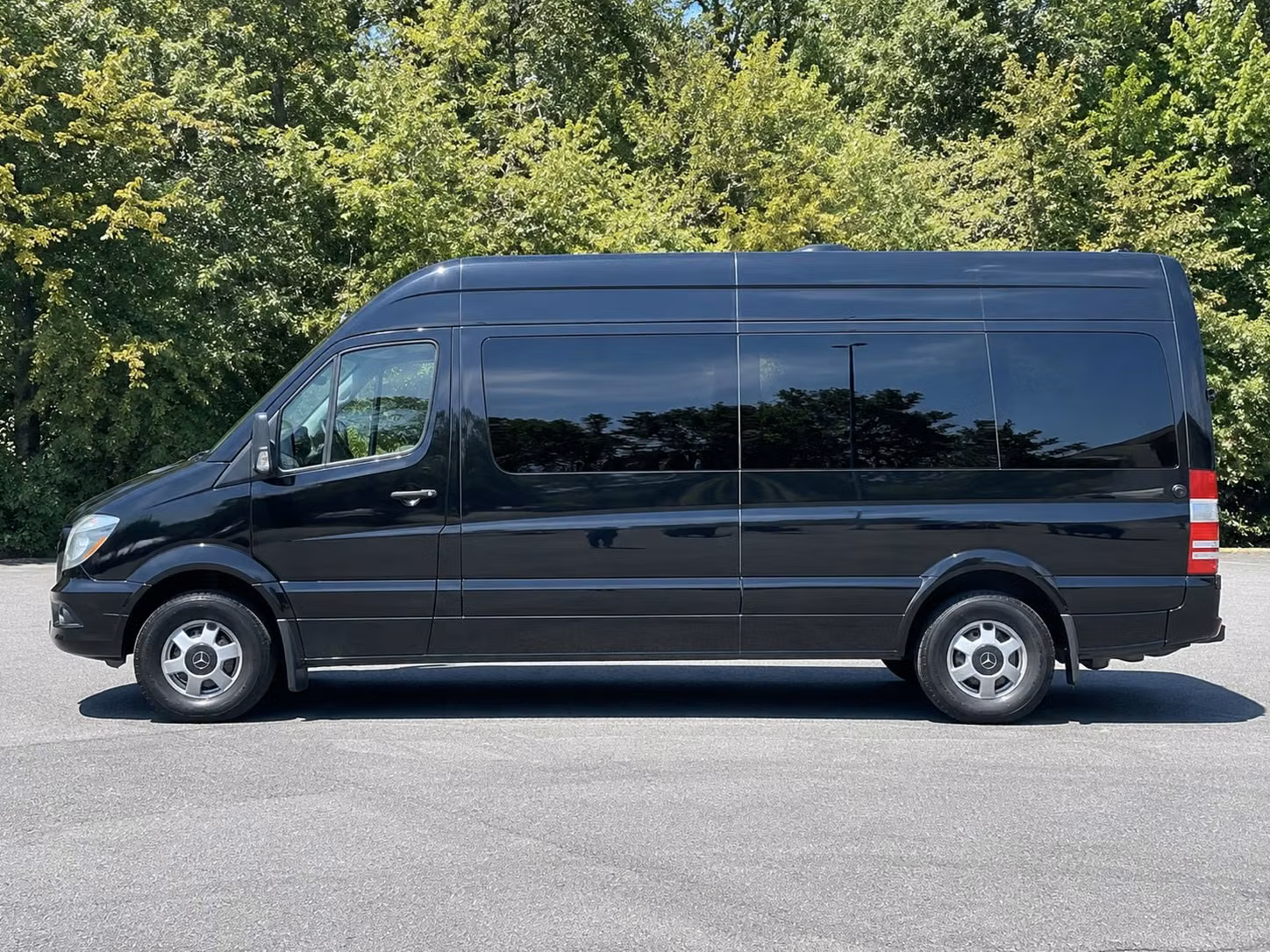 sprinter van with driver
