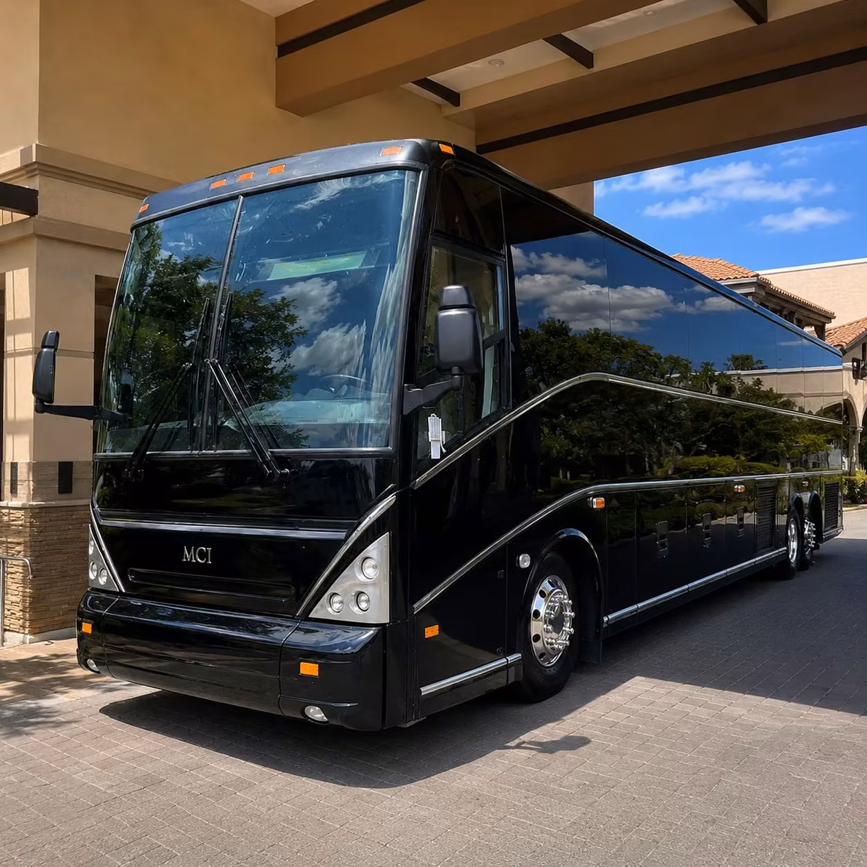 your indio concert bus rental comes with the amenities your group actually needs